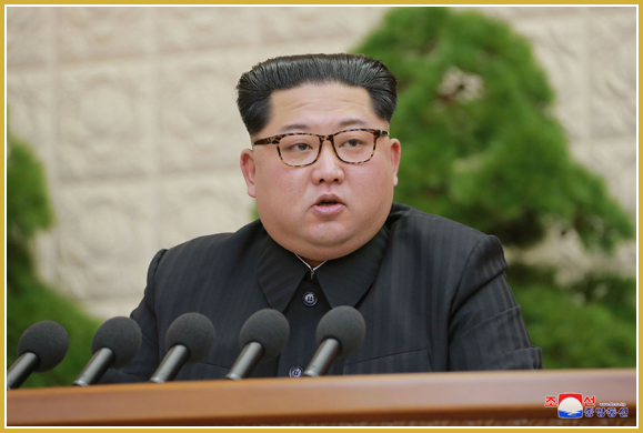 3rd Plenary Meeting of 7th C.C., WPK Held in Presence of Kim Jong Un - Image