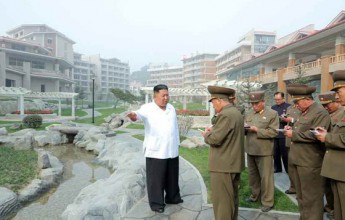 Dear to top Il Kim Jong-un comrades he was a local map you like the Mount Kumgang tourist district - Image